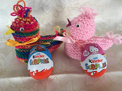 Dk Knitting Pattern Large Easter Chick Fits Kinder Surprise Chocolate Egg Cover  • £1.69