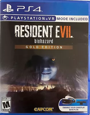 Resident Evil 7 Biohazard - Gold Edition - PlayStation 4 - VR Mode • $21.90