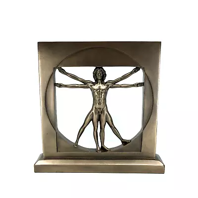 Leonardo Da Vinci The Vitruvian Man Decorative Statue • $105