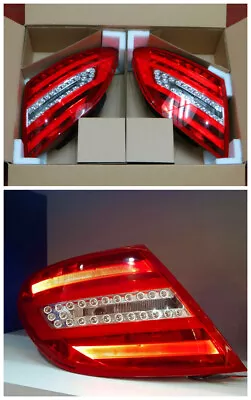 W204 LED Tail Lights Lamp Pair For Mercedes Benz C Class C250 C300 C63 AMG • $229.49