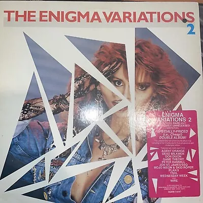 “The Enigma Variations 2” 2LP 1987 TSOL Dead Milkmen Agent Orange Wire VG+ • $14.99