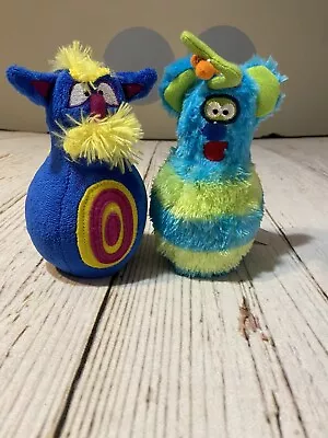 Melissa & Doug Monster Bowling Plush Monsters Aliens Lot Of 2 Cozy Soft Toys • $5