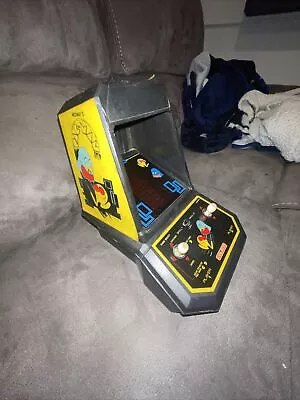 Vintage Pac Man Mini Midway Arcade Tabletop Game (1981 Coleco) Works • $79.99