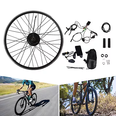 LCD E-bike Conversion Kit Electric Bike Conversion Kit Rear Wheel Motor Kit 36V • £196.45