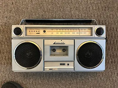 Vintage AWA SB217 AM/FM Cassette Player Radio Boombox • $50
