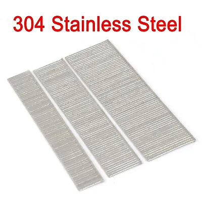 1 3/16 18 C1 Gauge Straight Brad Finish Nails Stainless Steel 18 Ga 30mm 1000PCS • $26.99