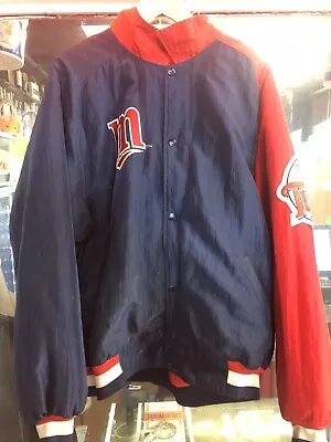 RARE Starter MLB Authentic Diamond Collection Minnesota Twins Mens Jacket XXL • $75