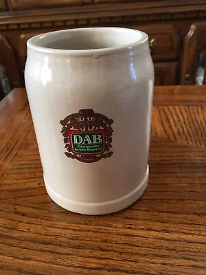 DAB Dortmunder Actien-Brauerei Stoneware Beer Stein Mug 0.5L • $12