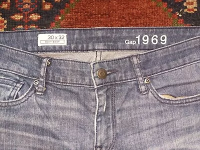 Gap 1969 Blue Denim Bootcut Womens Jeans W30 L32 00s Style • £6.99