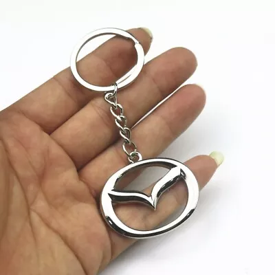 MAZDA Metal Alloy Car Key Ring With Chain • $11.95