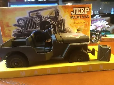 Vintage Madelman Spain   Campaign Jeep   Boxed!  • $207.78