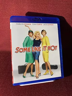 SOME LIKE IT HOT Blu-Ray MGM Marilyn Monroe CLEAN Free Shipping • $13.57