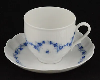 Kaiser Romantica Festival Blue & White Cup & Saucer---Volume Pricing • $9.99