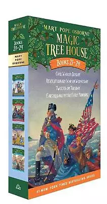 Magic Tree House Books 21-24 Boxed Set: American History Quartet By Mary Pope Os • $26.57