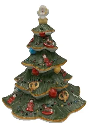 Villeroy & Boch Ceramic Christmas Tree Candle Holder Tannenbaum Sapin Noel 9  • $70