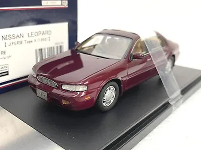 Po 1:43 HI STORY HS351RE Nissan Leopard J.Ferie JDM Infiniti J30 Scale Model Car • $93.99