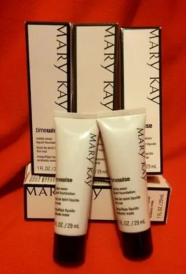 Mary Kay TimeWise MATTE WEAR Liquid Foundation Choose Your Color New In Box • $15.99