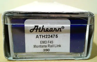 N Scale Athearn Emd F45 Montana Rail Link Mrl #390 Dcc & Sound Ath22475 • $230