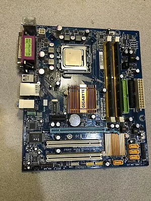 GIGABYTE GA-EG31M-S2 Socket 775 Motherboard Intel G31 DDR2 Micro ATX RJ-45 • $9.99