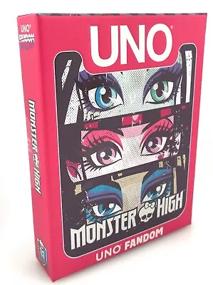 Uno Fandom - Monster High Card Game 2024 - NEW & SEALED ~#6982 • $29.99