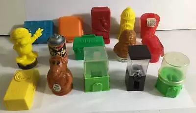 Vintage Candy Containers - Assortment Of 15 Different - Most With Original Conte • $69