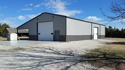 40x80 Steel Building SIMPSON Metal Building Kit Garage Workshop Barn • $38270