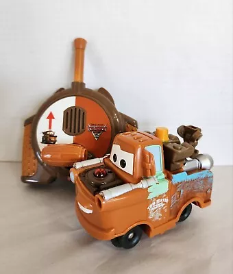 GeoTrax Pixar Disney Cars 2 RC Spy Mater Turbo Truck Remote Control 2010 Works • $29.98