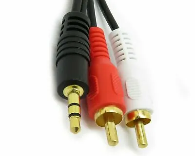 Brand New Jack To  X RCA Phono  Cable 1.2m Lead For X Rocker Gaming Chairs GO69. • £9.99