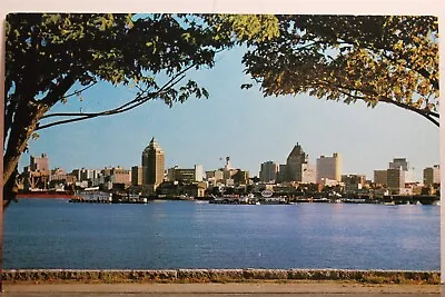 Canada British Columbia Vancouver Skyline Downtown Postcard Old Vintage Card PC • $0.50