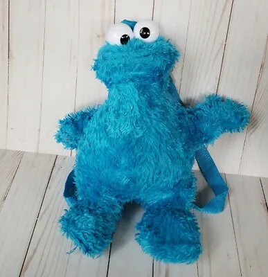 Cookie Monster Sesame Street Plush Backpack Blue- Please Read • $15