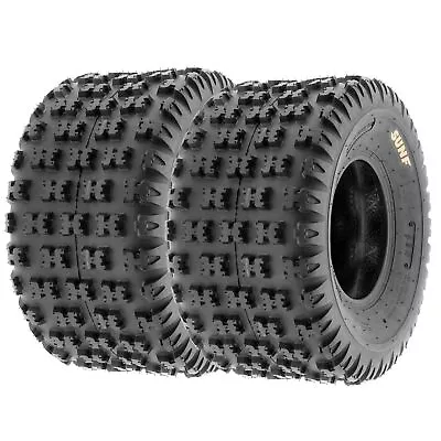 Pair Of 2 22x11-9 22x11x9 Quad ATV All Terrain AT 6 Ply Tires A031 By SunF • $167.48