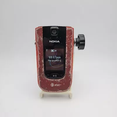 Nokia 6350 Vintage Flip Phone (AT&T) - Red - POOR CONDITION #781 • $19.99