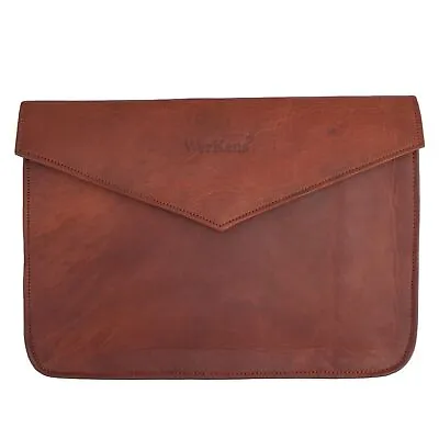 Premium Leather MacBook Sleeve 13-inch Protective Case Cover - Stylish & Durable • £57.19