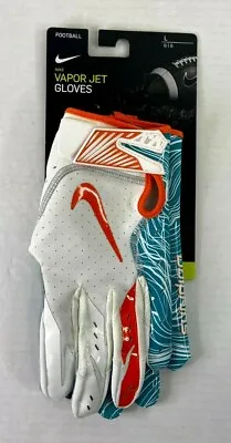 Nike Vapor Jet Miami Dolphins Football Gloves White PGF677-151 Adult L-XXXL RARE • $33