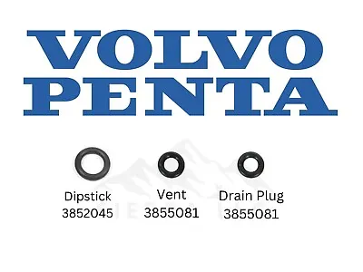Volvo Penta Genuine Factory OEM Gearlube O-ring Set SX-A DPS-A 3852045 3855081 • $11.50