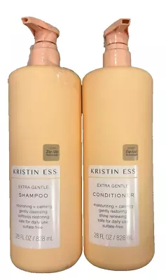 Kristin Ess Hair Extra Gentle Shampoo And Conditioner 28 Fl Oz EACH • $24.99