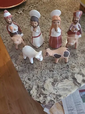 Peruvian Nativity Figurines • $23