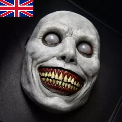 Halloween Smiling Devil Scary Mask Horror Cosplay Costume Party Halloween Prop • £7.95