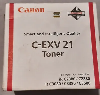 Genuine Toner Cartridge CANON C-EXV21 Magenta For IR C2380 / 2880 / 3080 / 3380 • £9.99