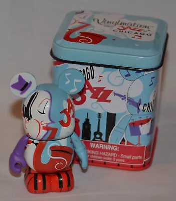 Nice! Disney Store VINYLMATION Chicago JAZZ Cities W/ TIN (Fast Shipping!!) • $25