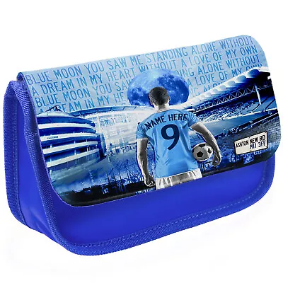 £8.95 • Buy Personalised Manchester Pencil Case Football School Stationary Bag Boys AF82