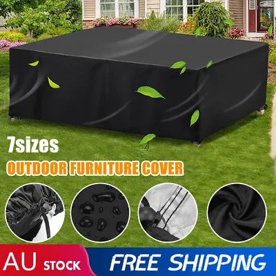 $28.69 • Buy Waterproof Outdoor Furniture Cover Garden Patio Rain UV Table Protector Sofa AU