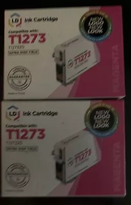 LD T127320 127 Extra High Yield Magenta Ink Cartridge For Epson 630 633 WF-3530 • $10.99