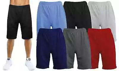 Men's Basic Moisture Wicking Mesh Shorts [ Regular Fit ] Size S-2X New With Tags • $9.97