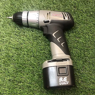 Sears Craftsman 9.6V Cordless Drill Driver 315.115330 Tool Very Clean See Pics • $19.95