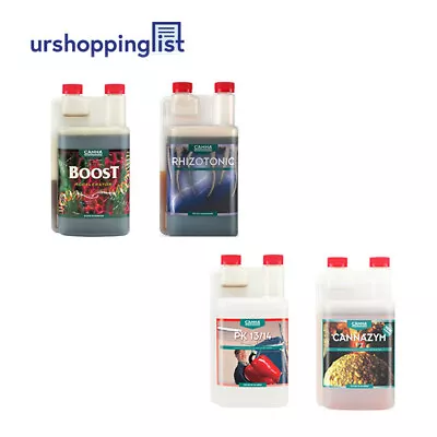 Canna Boost + Cannazym + Rhizotonic + PK 13-14 Additives - 1L Set • $399.95