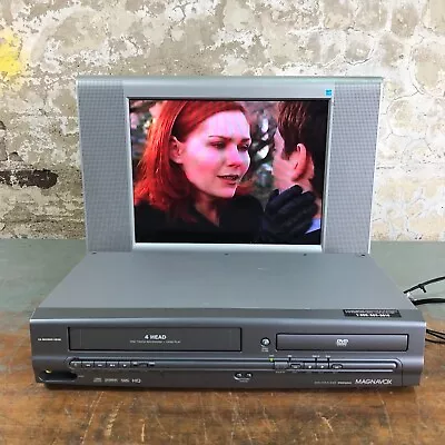 Magnavox MWD2205 DVD/ VCR Combo Player Recorder - WORKS GREAT - No Remote • $59.95