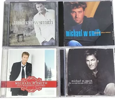 Michael W. Smith CD Lot Christmas Change Your World Second Decade Healing Rain • $8.88