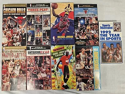 9 Micheal Jordan VHS 1990's Chicago Bulls Goat Signed Cbs Fox Video NBA 3 Peat  • $99.95