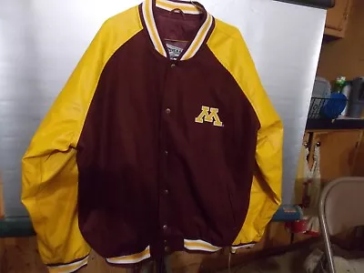 Minnesota Gophers Letter Jacket Steve & Barrys Size XL • $45.95